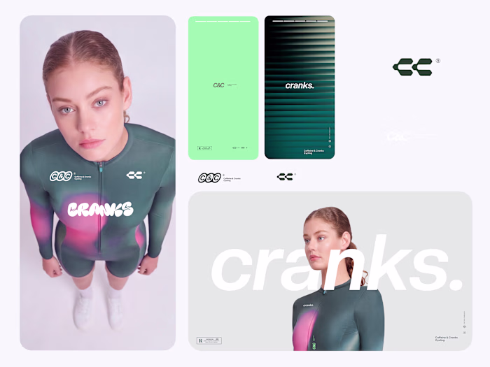 Caffeine & Cranks — Brand