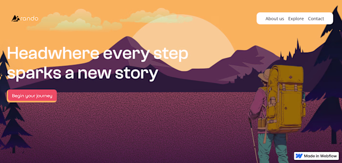At the last minute, I'm still presenting my hiking website p...