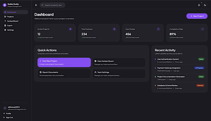 Builderbuddy - From raw idea to polished product, it helps y...