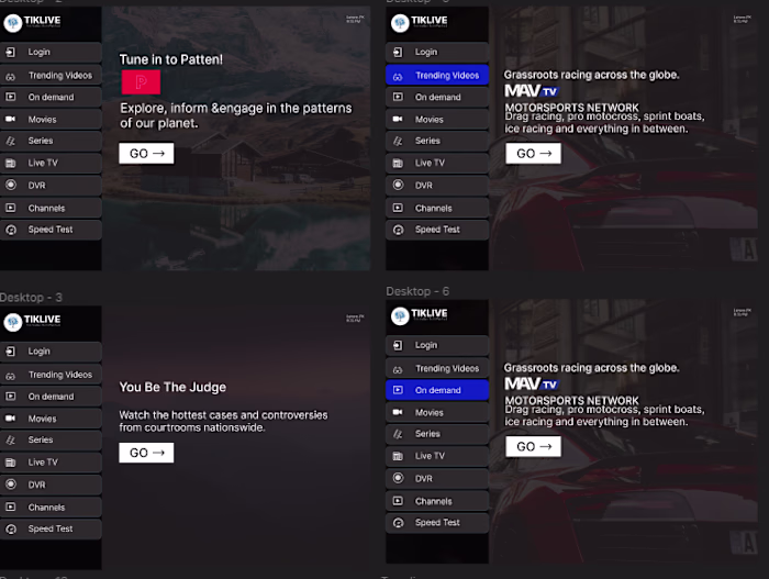 Movie/Show Tracking App UI UX Design Figma