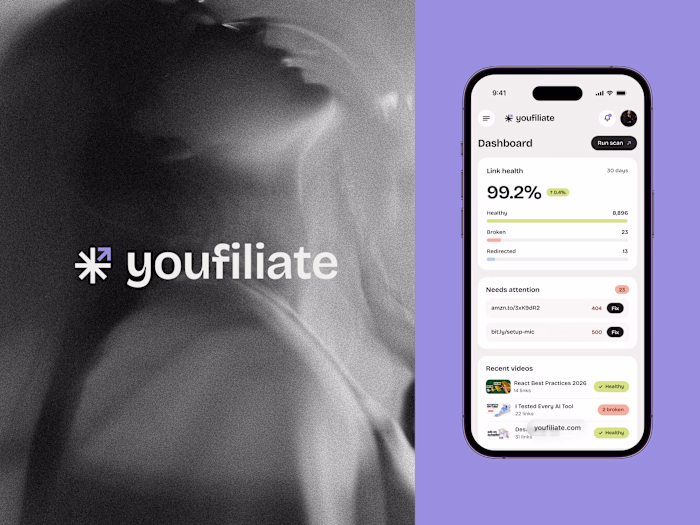 Youfiliate — Brand & Product Design