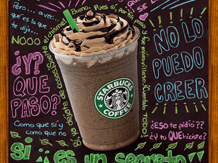 STARBUCKS: Mint Mocha Chip Frappuccino
