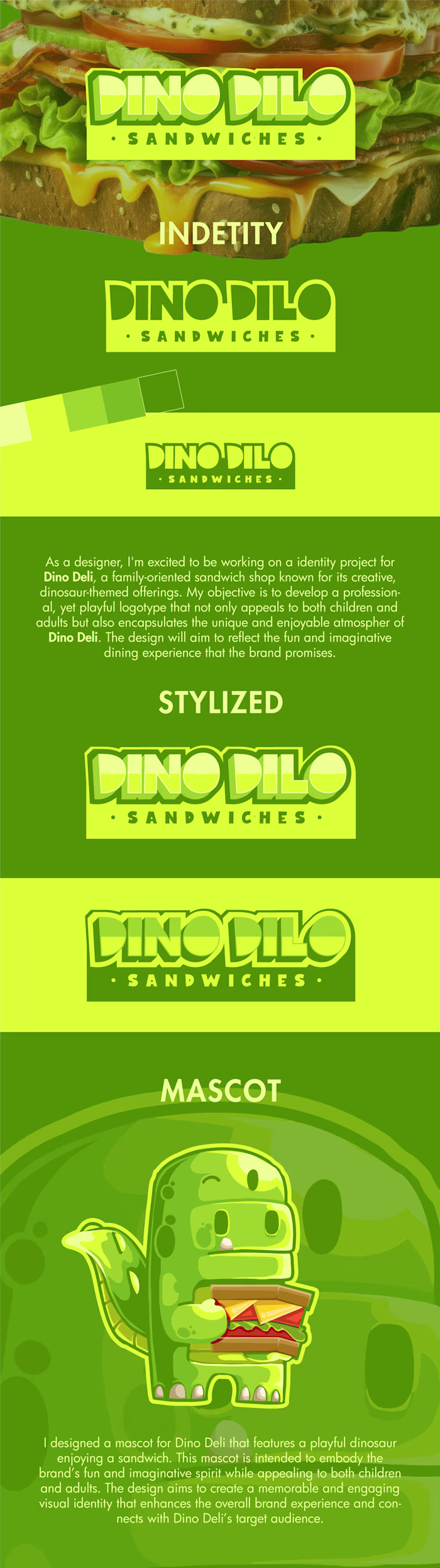 IDENTITY DESIGN WITH MASCOT