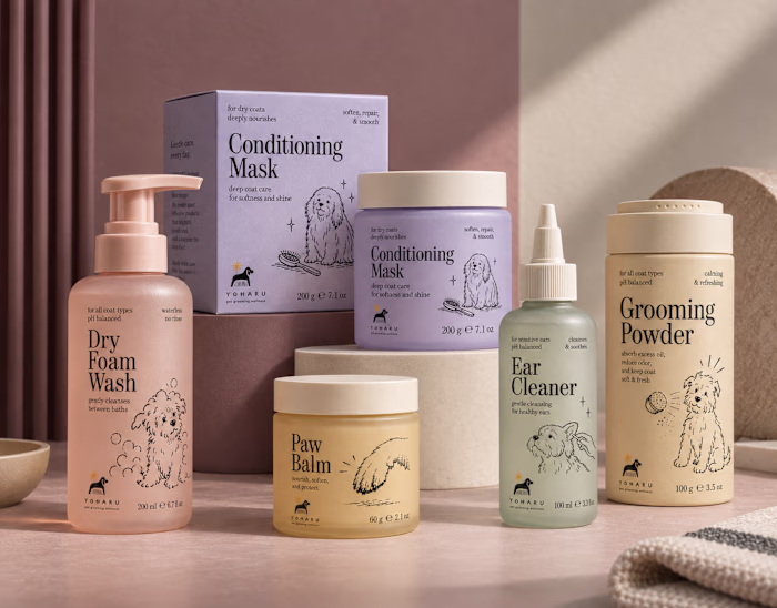 YOHARU — Pet Grooming Wellness Branding