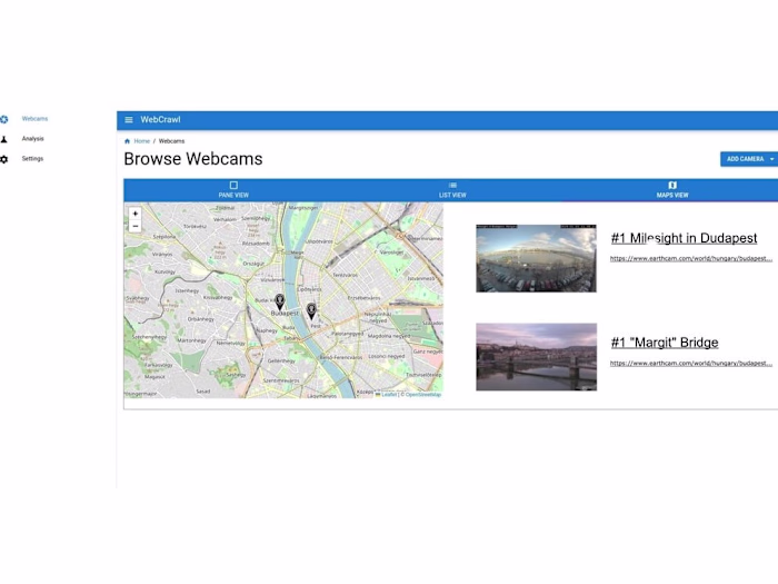 WebScrape - Store, find and follow public RTSP streams