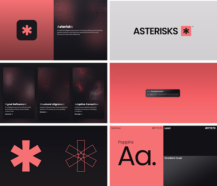 Asterisks was named after the asterisk symbol, a universal s...