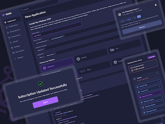 Medusa.codes – one solution to "rule" all the federated modules