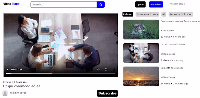 Video Cloud