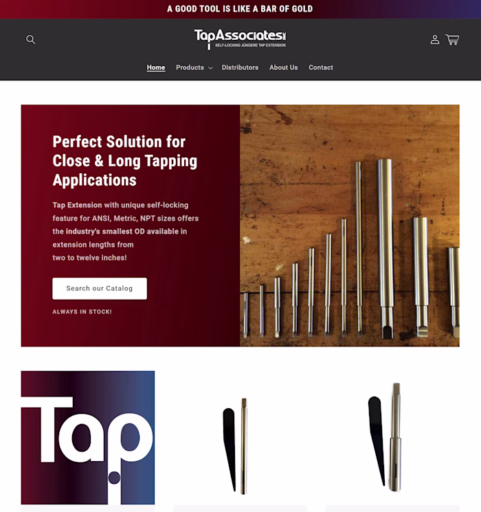 Tap Associates Inc. | Logo & Website