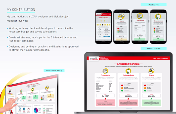 Educational Financial Calculator Web App