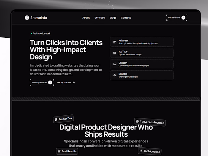 Responsive Homepage Design