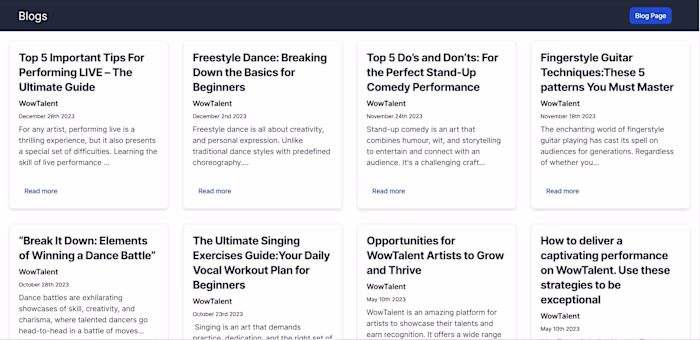 Blog App