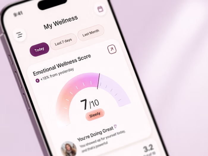 Designed a women’s wellness mobile