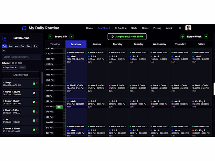 A production-grade productivity SaaS, designed,