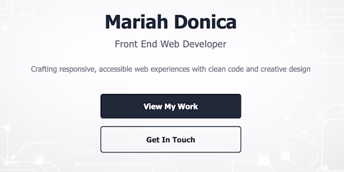 Personal Portfolio: Showcasing My Work Online