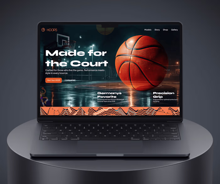 HOOPS: Slam Dunking Street Style into Web Design