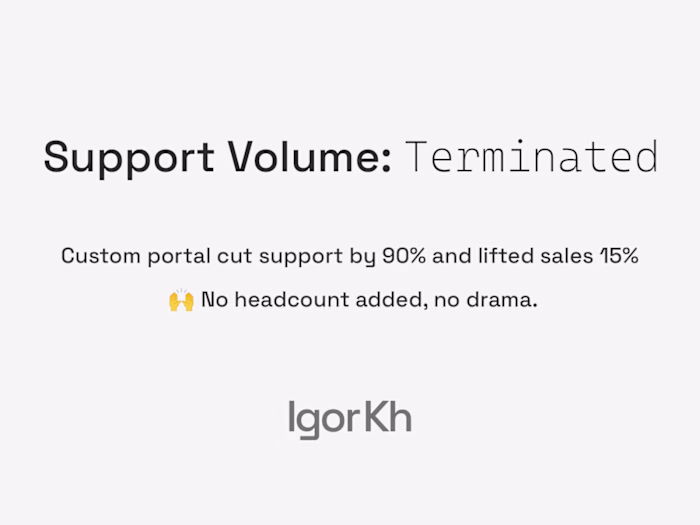 Self-Service Portal for Growing Hosting Provider
