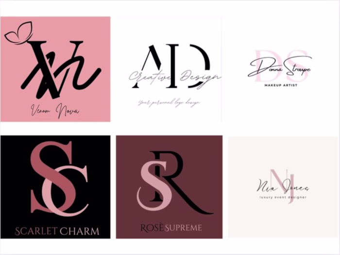 Elegant logo Duo