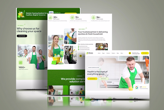 Clinara is a concept website