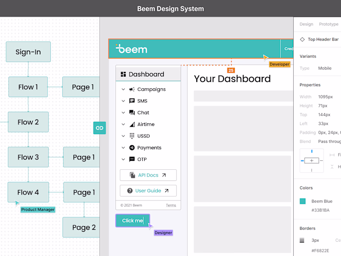 Design System & UX Improvements – Beem Africa