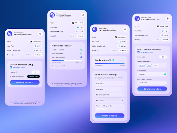 Fylio Chrome Extension UI
