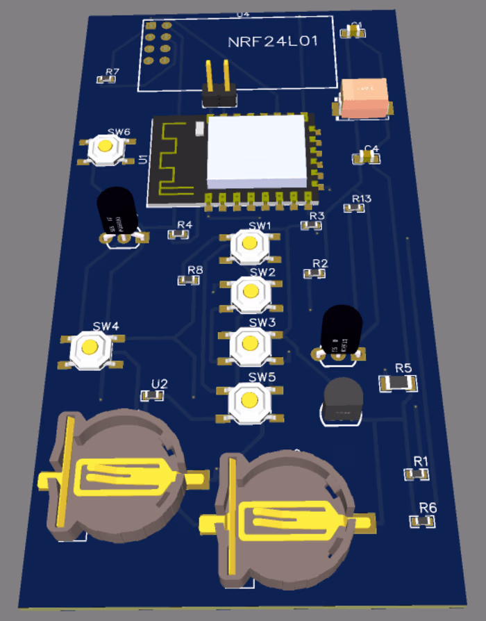 Audience Response Keypad