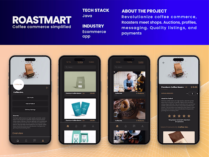 Roast Mart App