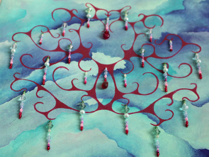 I love to create abstract