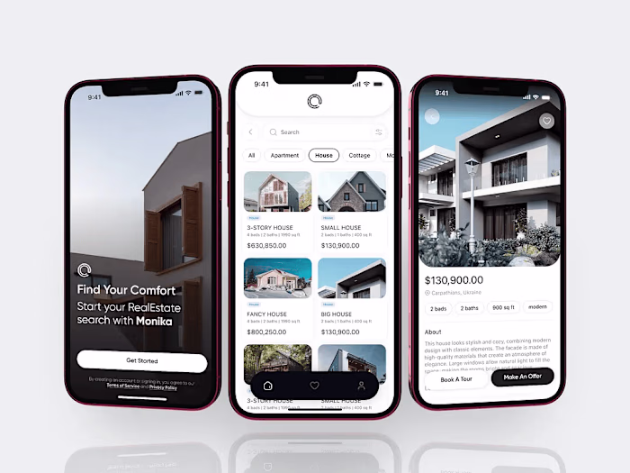SWH | Real Estate Mobile App Design