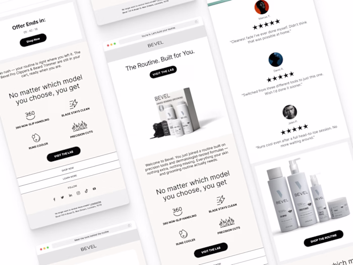 Bevel: Email Design System (Concept)