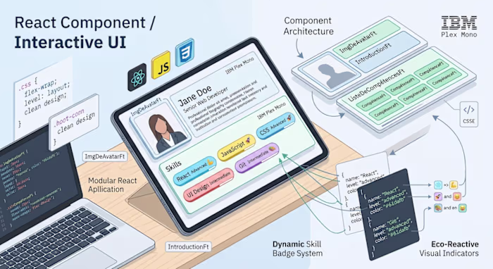 Interactive Profile Card