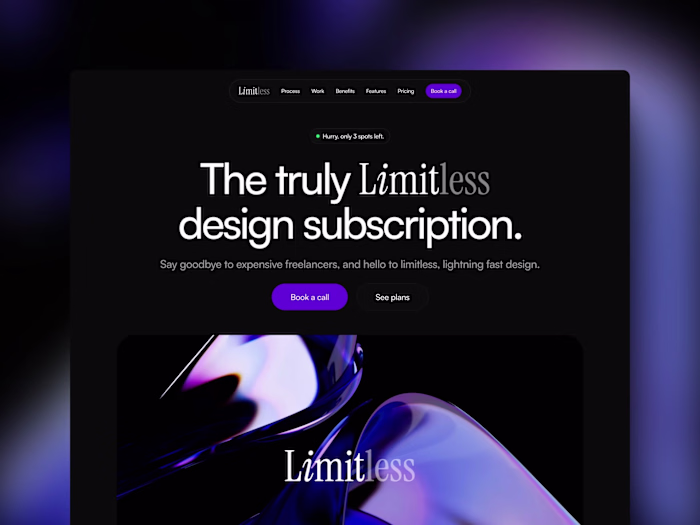 Agency Landing Page