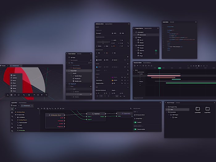 Incari Studio — a node-based tool for building HMIs