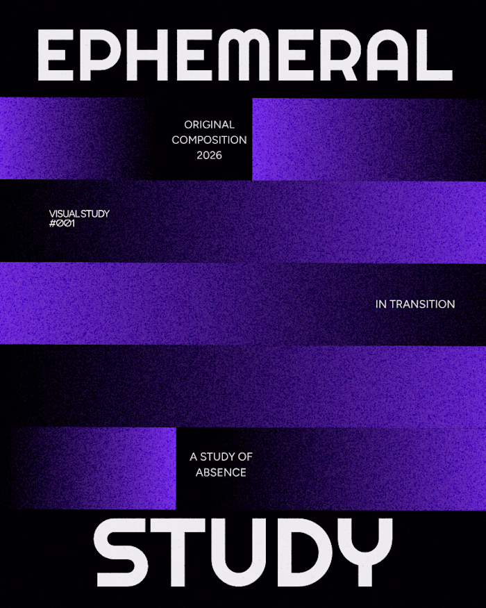 An experimental graphic design project