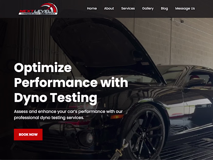 Local Auto Repair Website with SEO and Google Ads