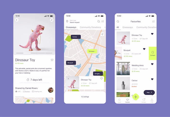 Mobile App for Community Sharing