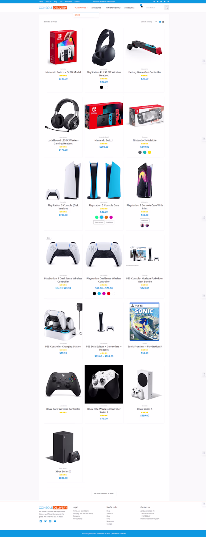 WordPress Website Design Projects