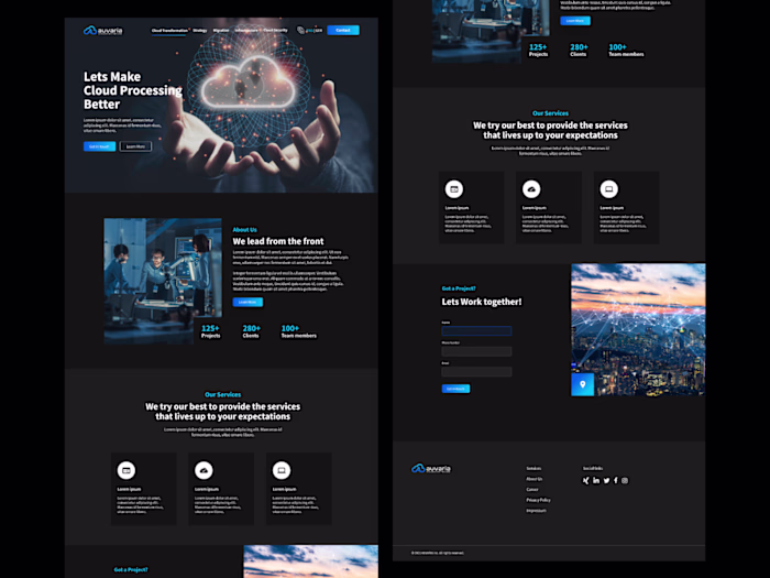 AUVARIA - Cloud Processing (Web