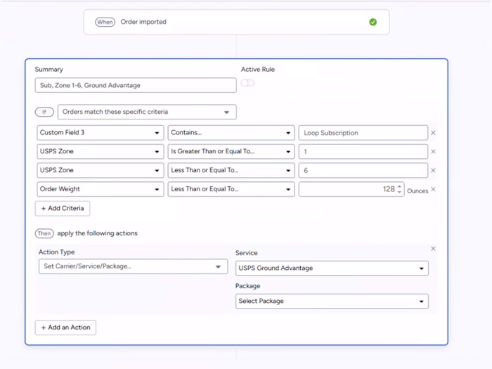 Automated Box Sizing & Carrier Routing for a Coffee Subscription