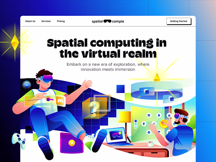 Vector Illustrations for Website
