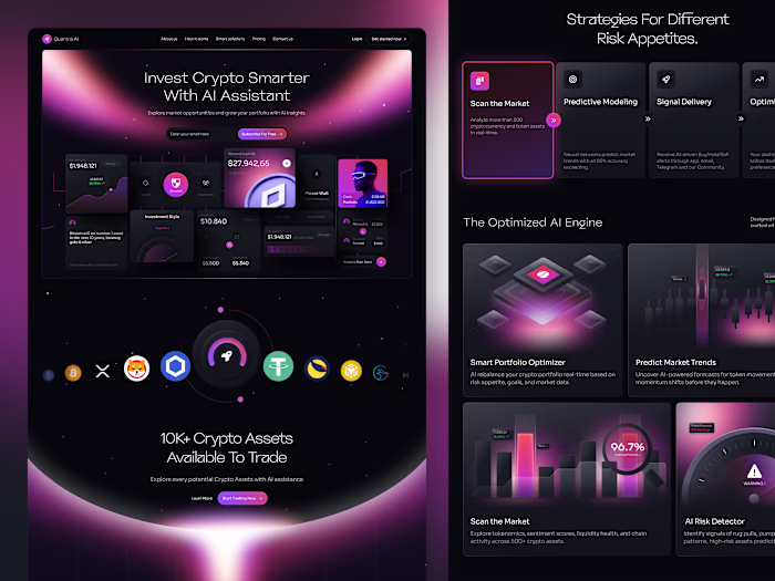 Quantra.ai - Quantra.ai - AI Crypto Investment Website