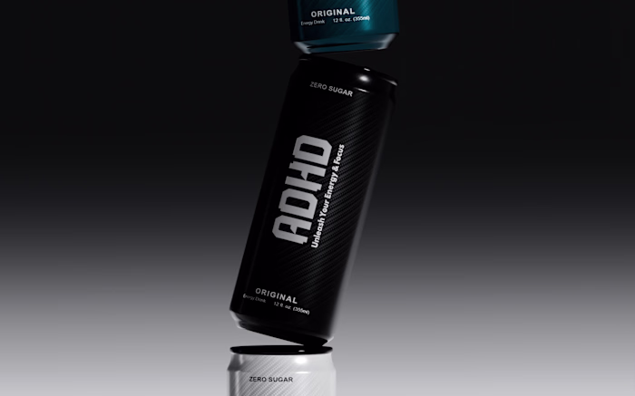 ADHD Energy Drink Minimal, Powerful