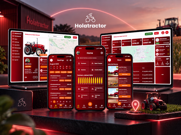 HolaTractor — Connected Agritech Ecosystem