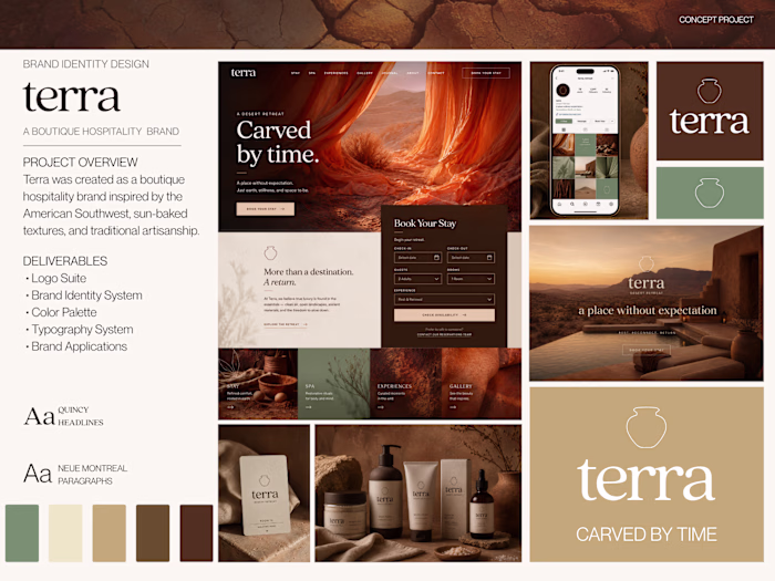 Terra | Boutique Desert Retreat Branding