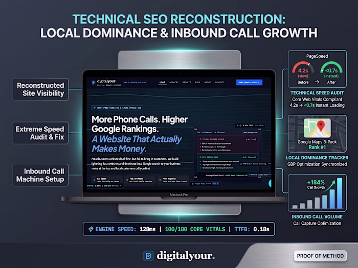 High-Speed Technical & Local SEO