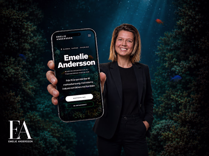 Emelie Andersson: Personal Brand Website