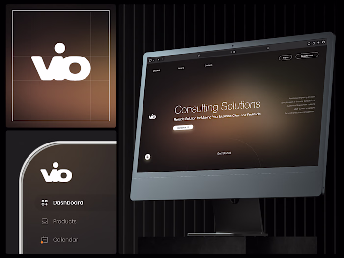 Fintech Platform Branding and Web Design
