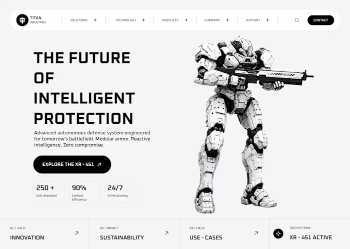 This design represent a futuristic