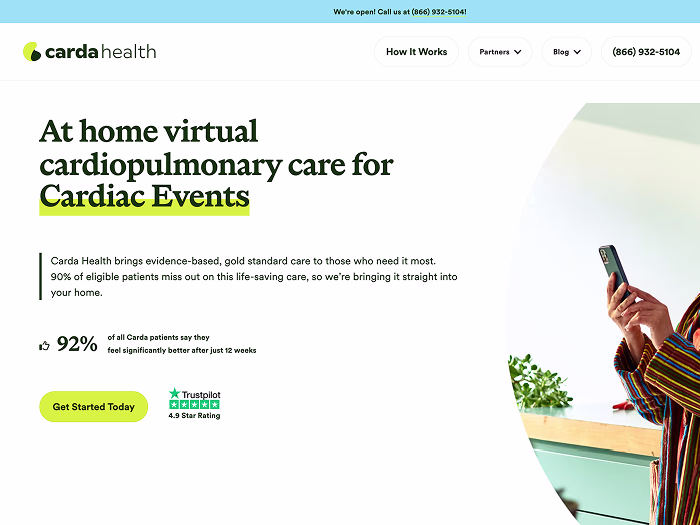 Carda Health, Webflow CMS, Medical Schema and Performance