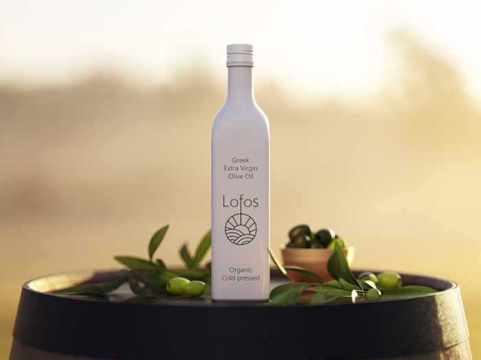 Olive oil label